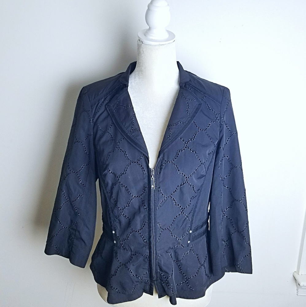 White House Black Market black blazer size 10